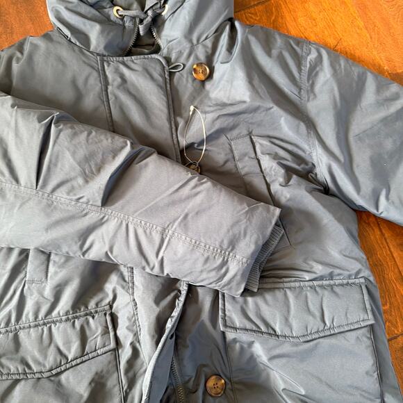 Universal Thread Women’s Parker Jacket Large Winter Hooded Blue - Picture 5 of 6